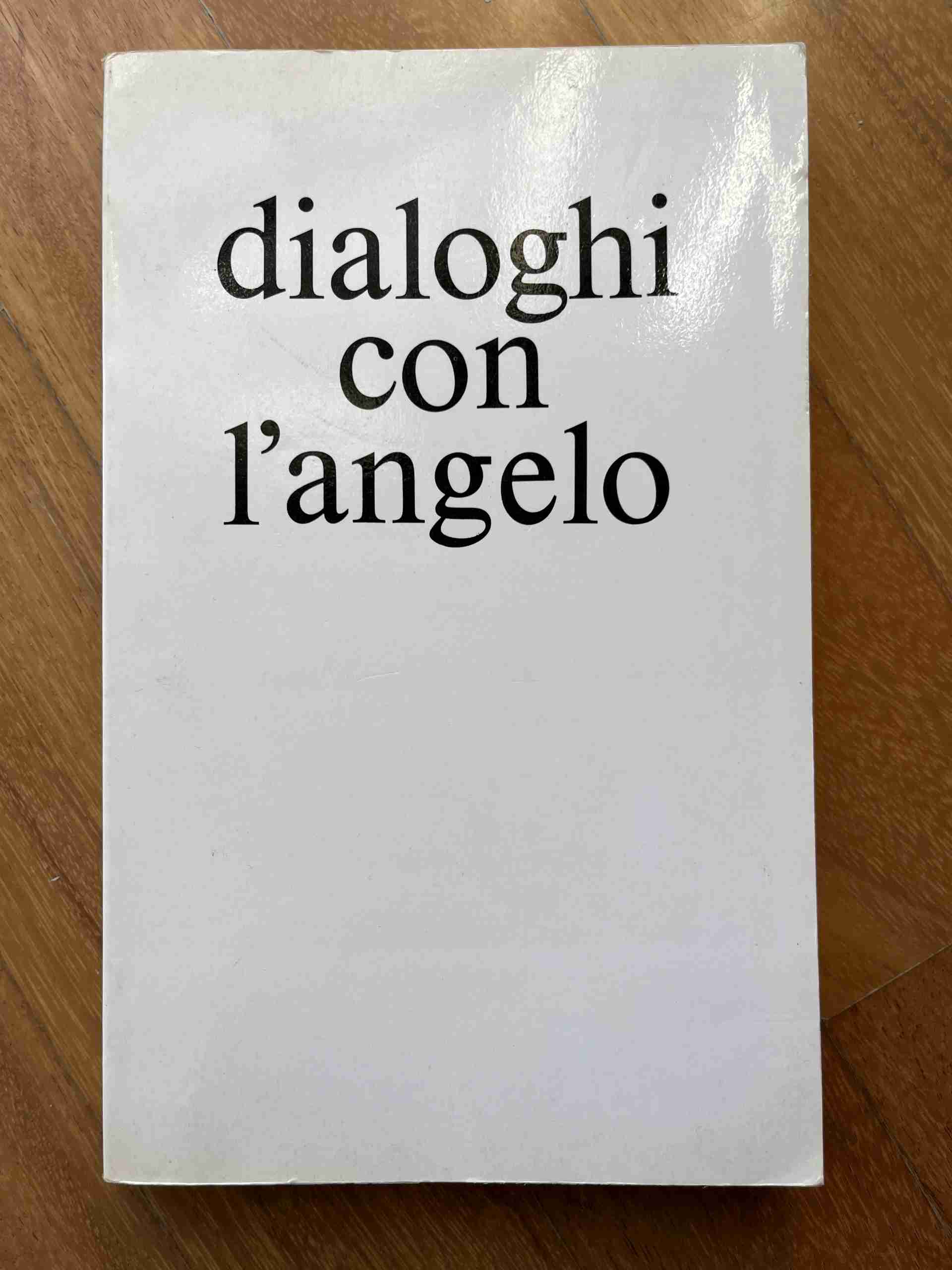 Dialoghi con l'angelo libro usato