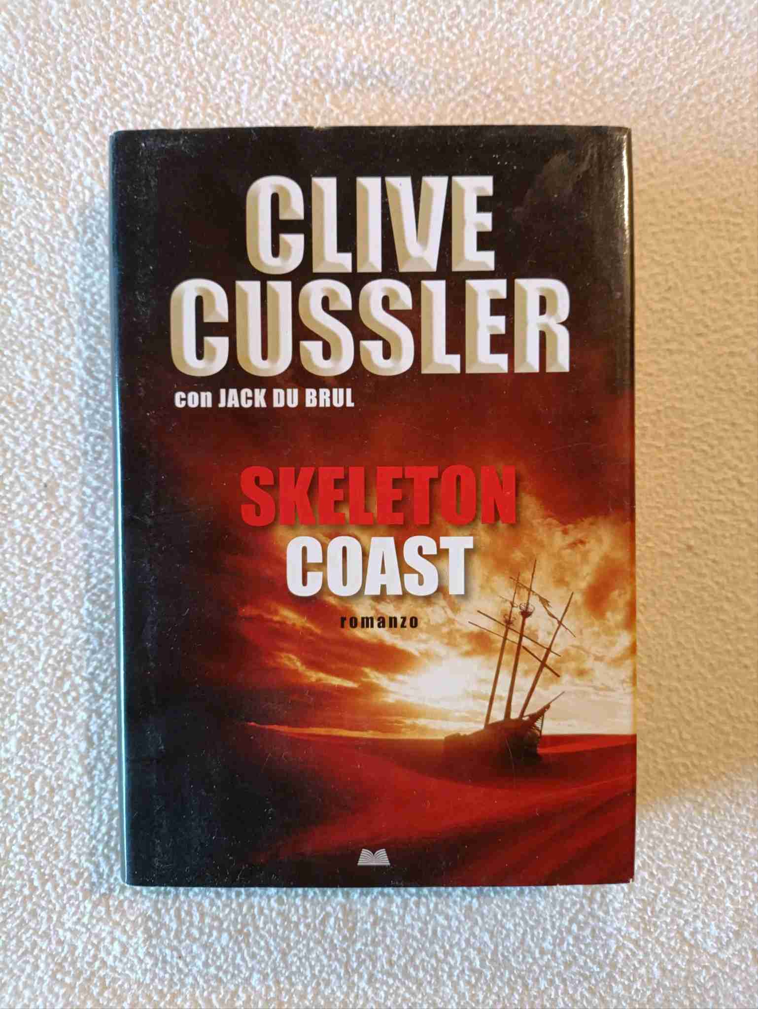 Skeleton coast  libro usato