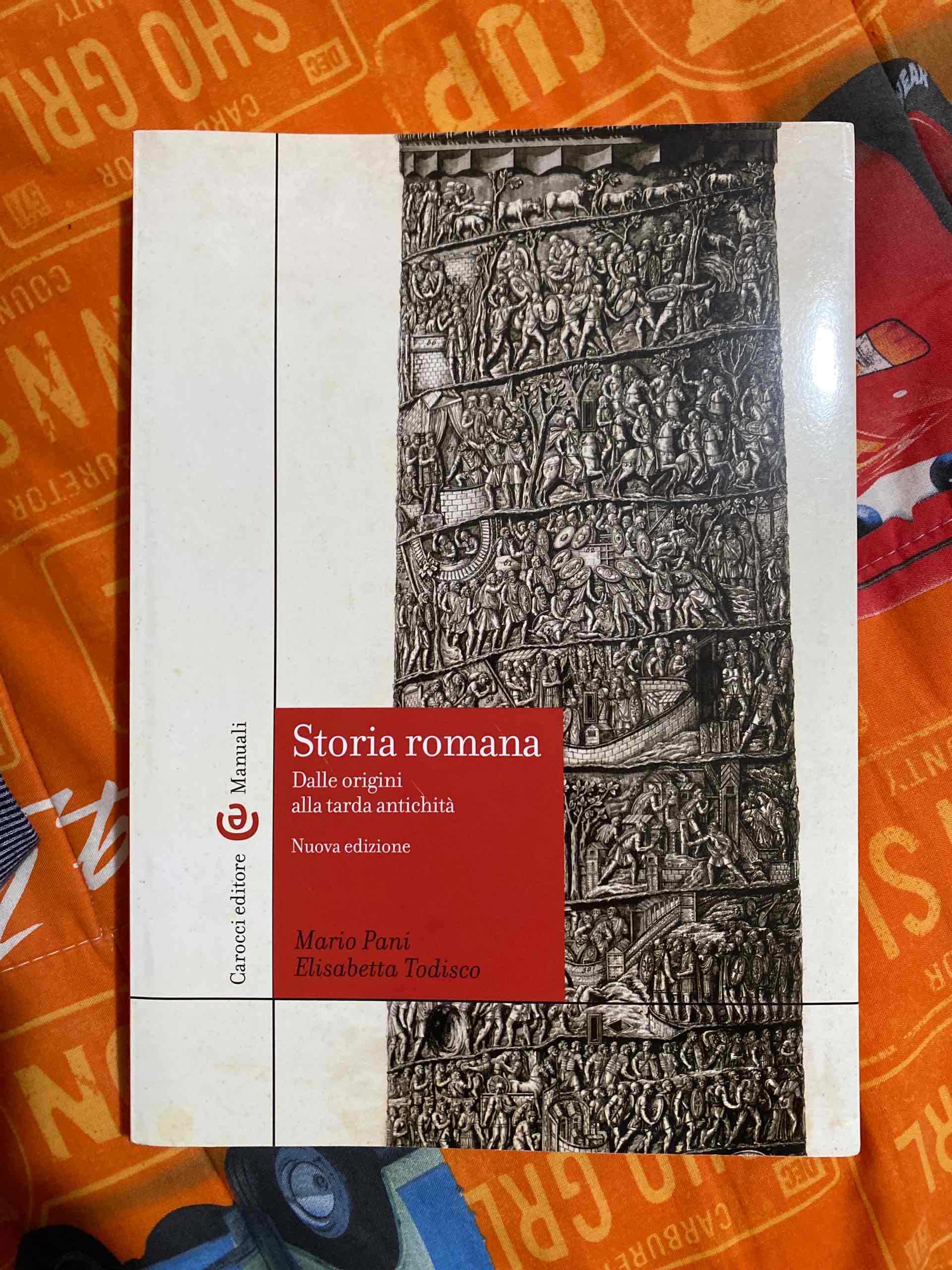 Storia romana. Dalle origini alla tarda antichità libro usato