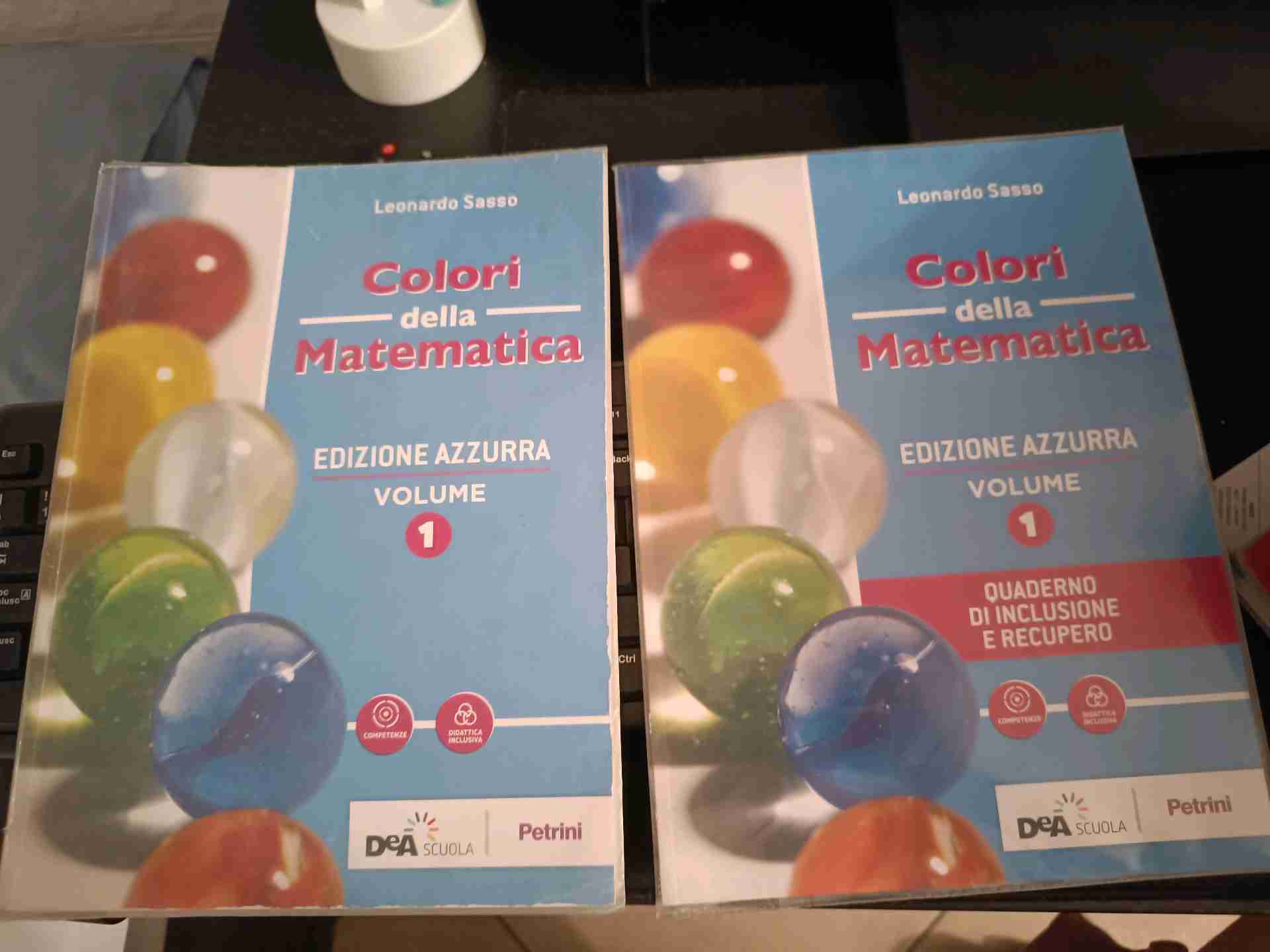 i colori della matematica ( con quaderno di inclusione e recupero) libro usato