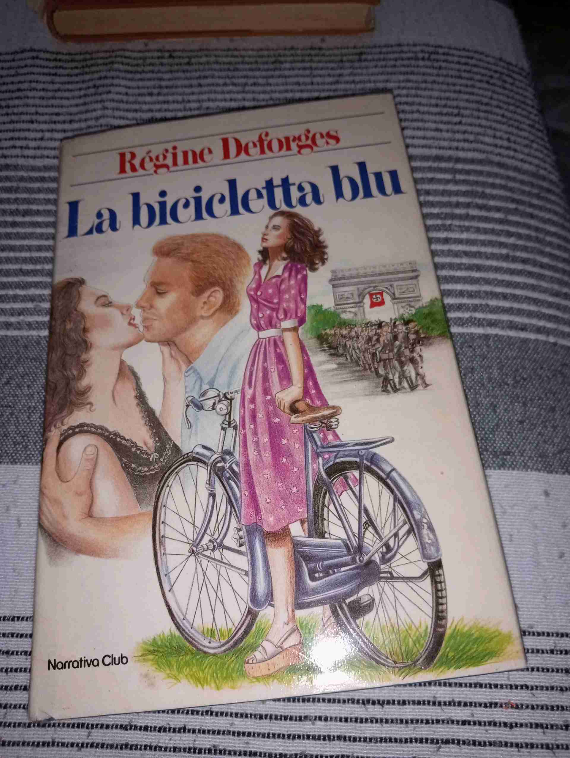 la bicicletta blu  libro usato