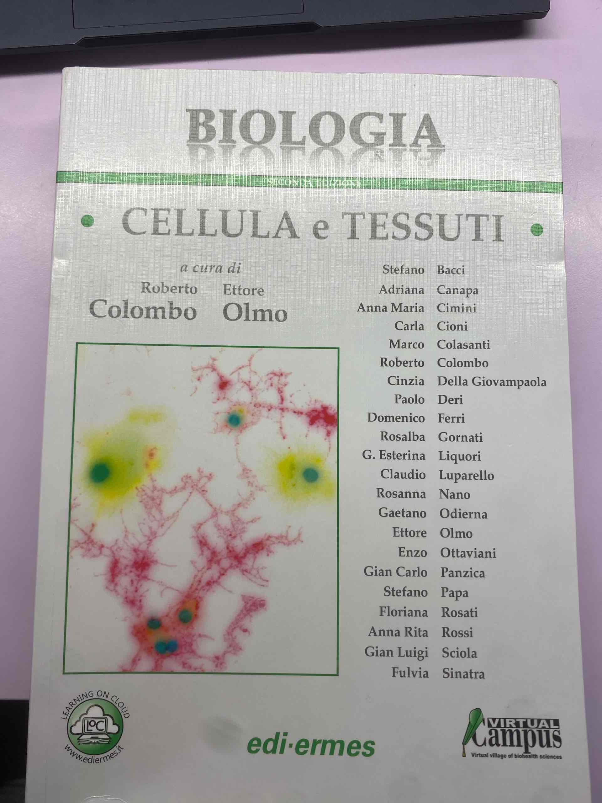 Cellula e Tessuti  libro usato