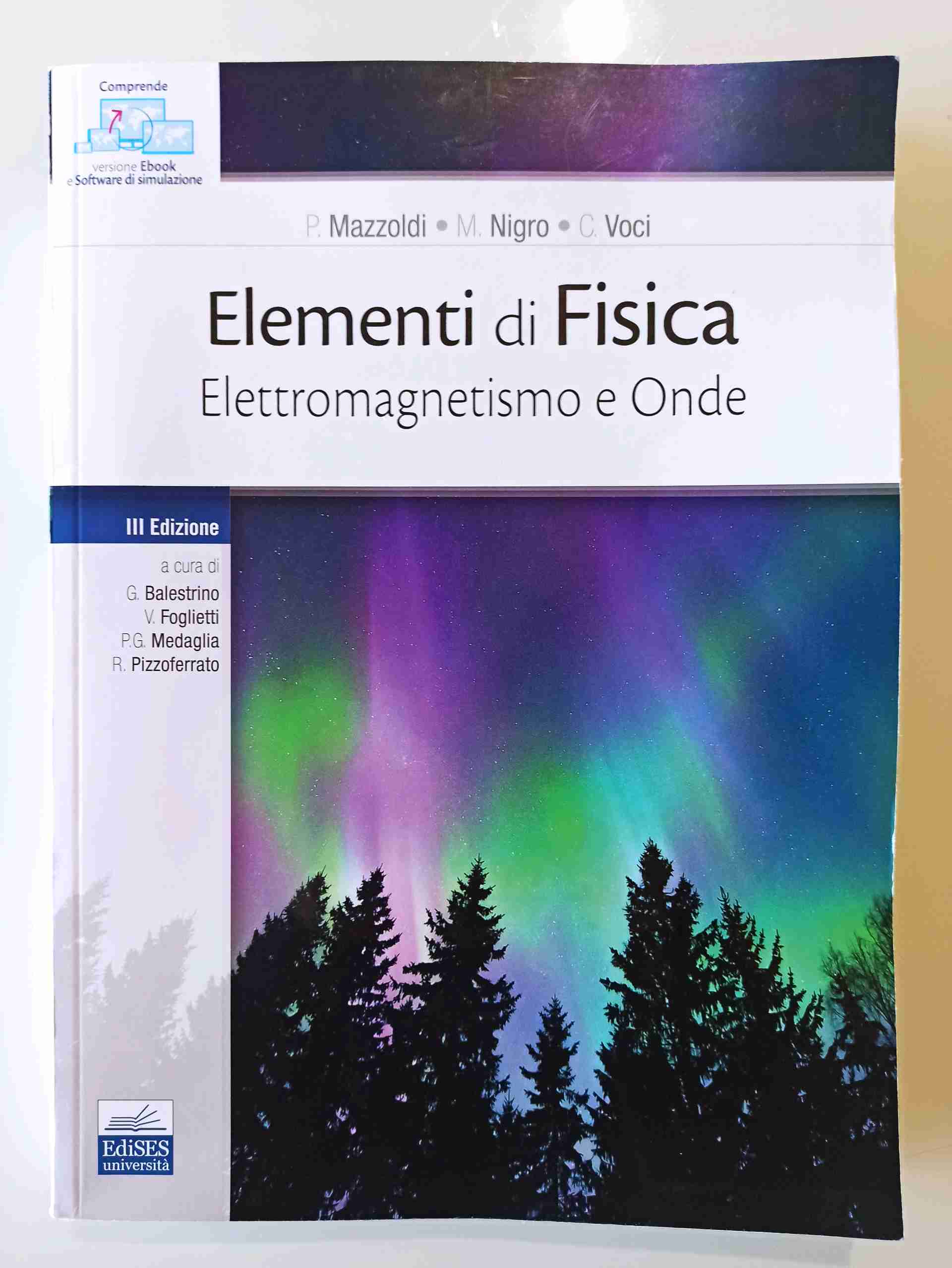 Elementi di Fisica - Elettromagnetismo e Onde libro usato