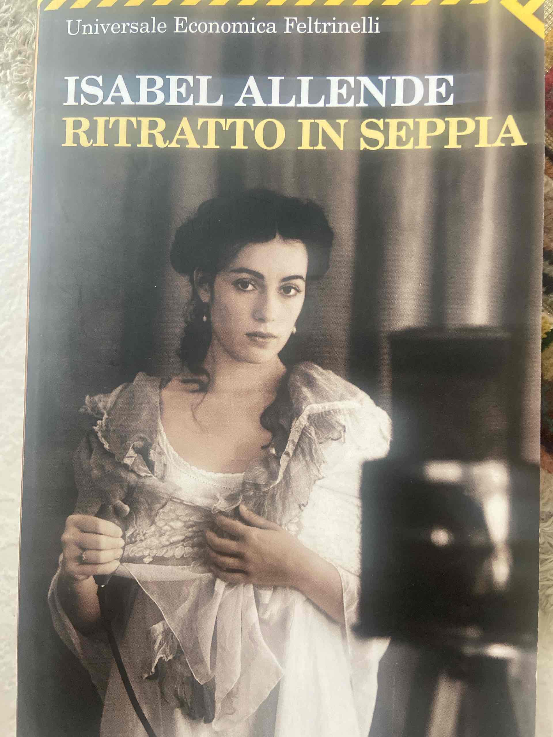 Ritratto in seppia libro usato