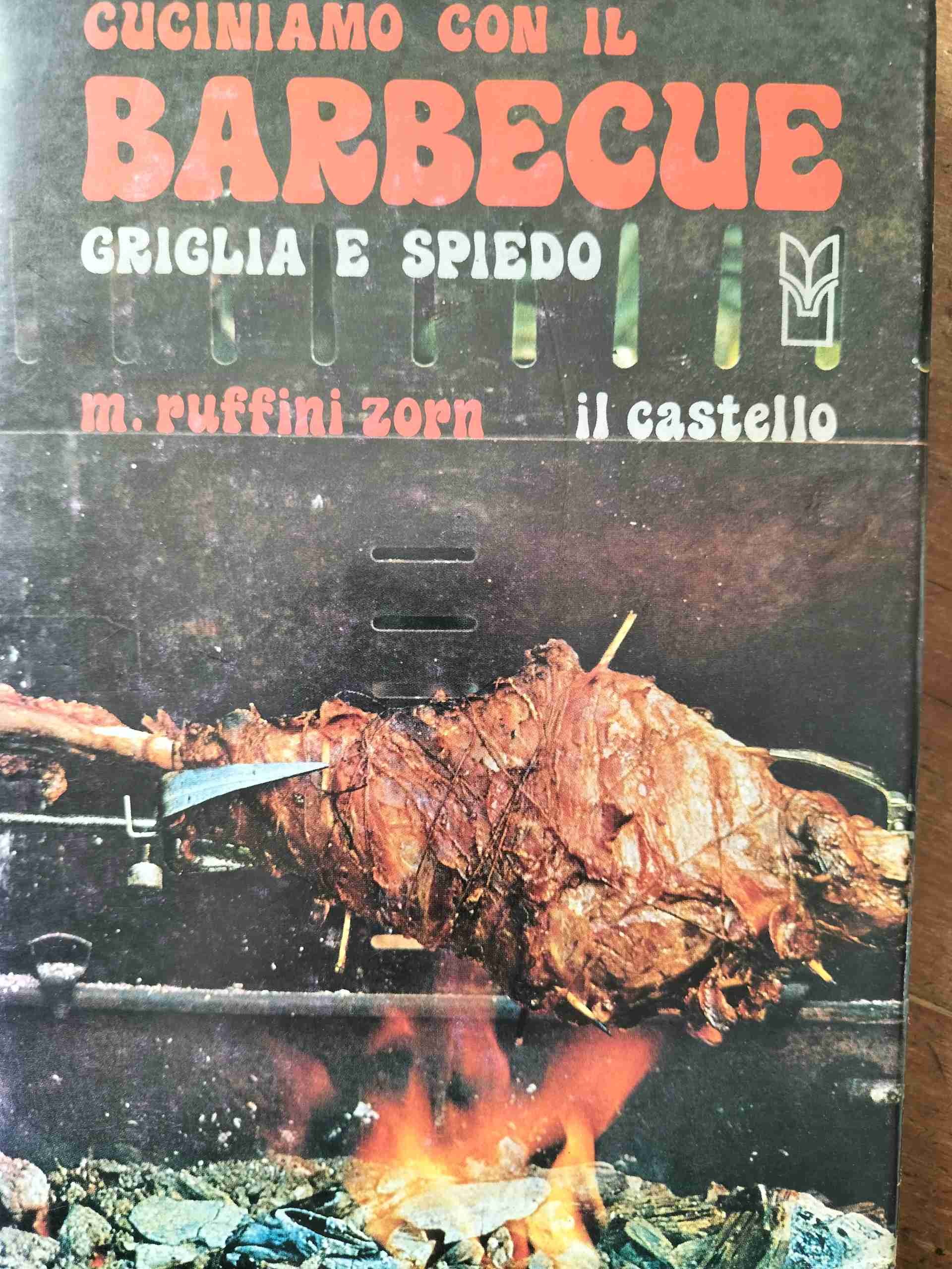 Cuciniamo con il barbecue  libro usato