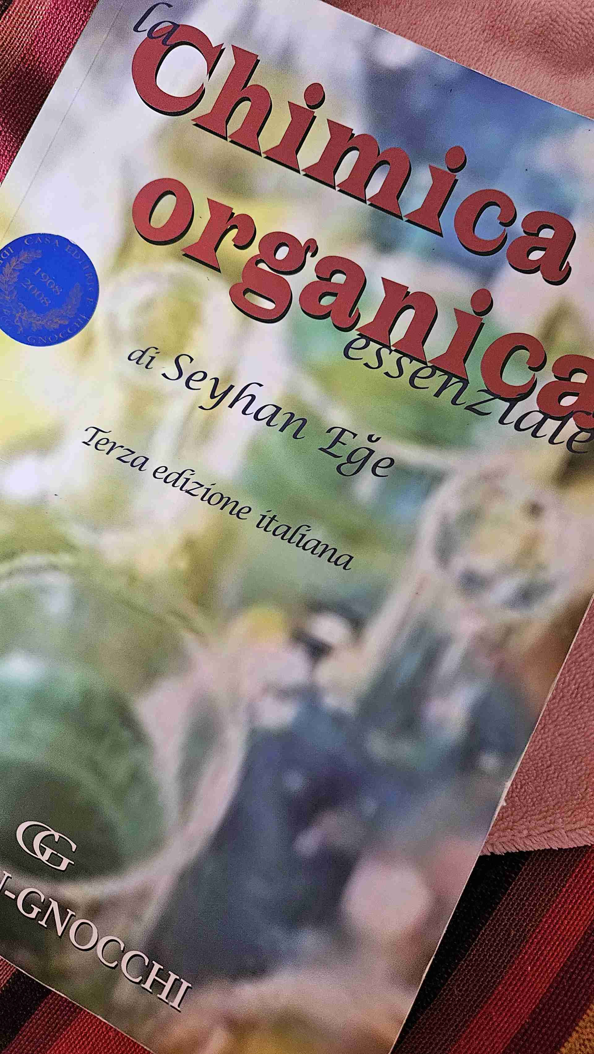 La chimica organica essenziale libro usato