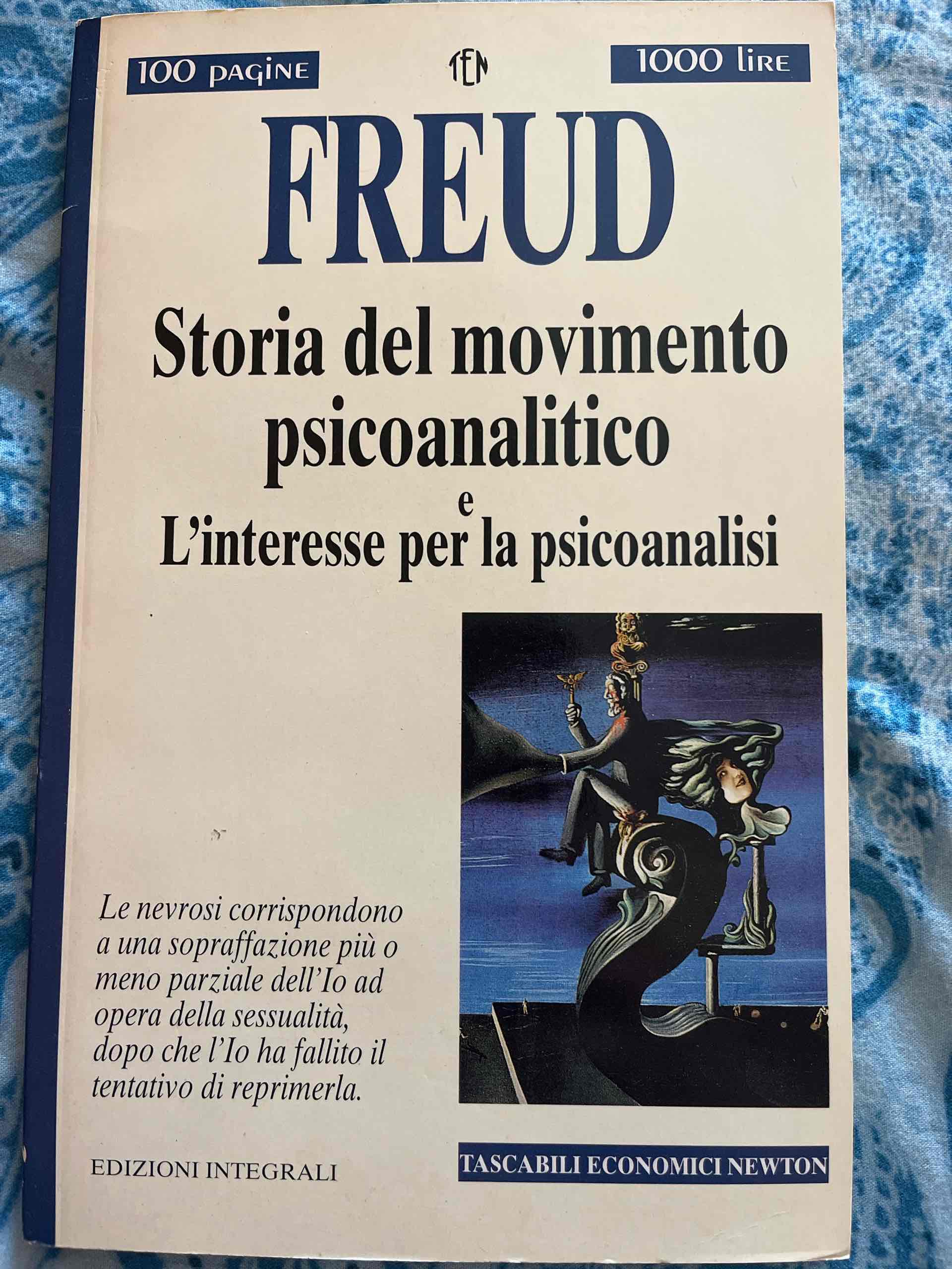 Storia del movimento psicoanalitico e l'interesse per la psicoanalisi libro usato