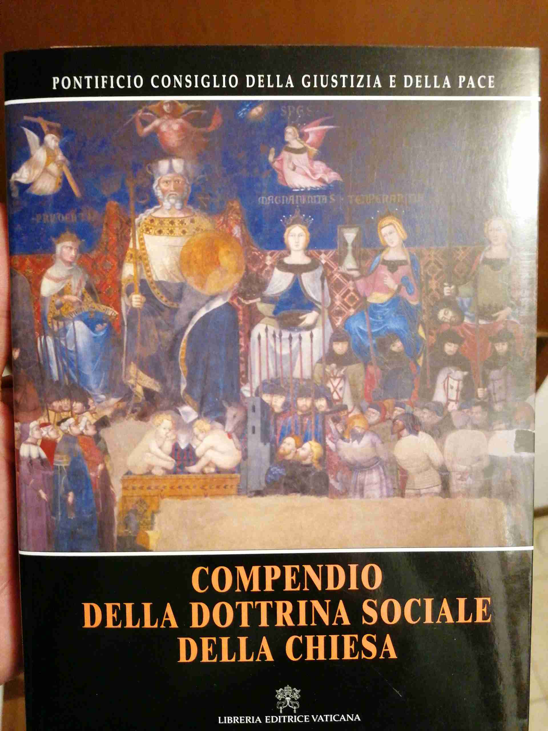 Compendio della dottrina sociale della Chiesa libro usato