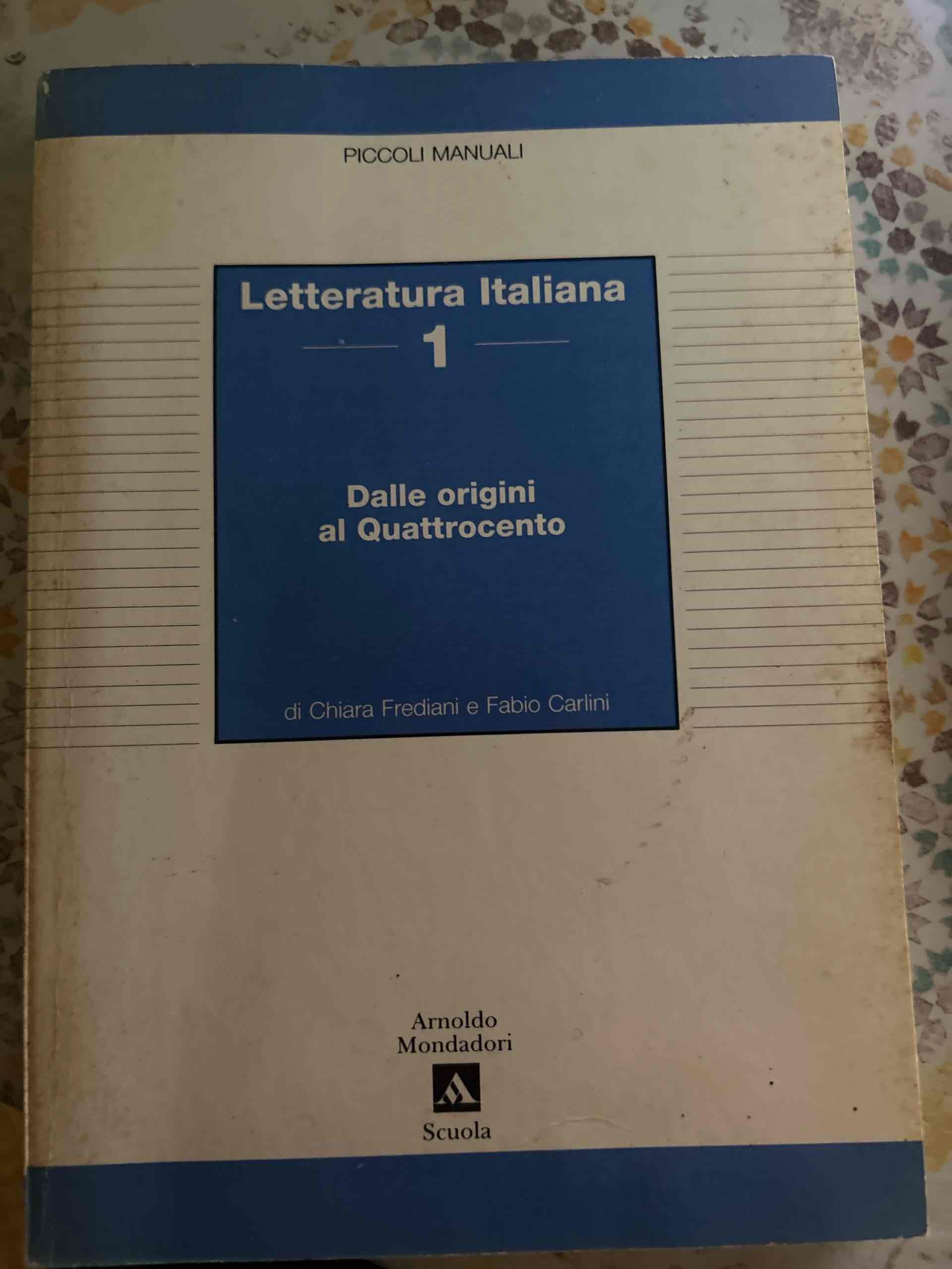 Pm 04 Letter.italiana 1 libro usato