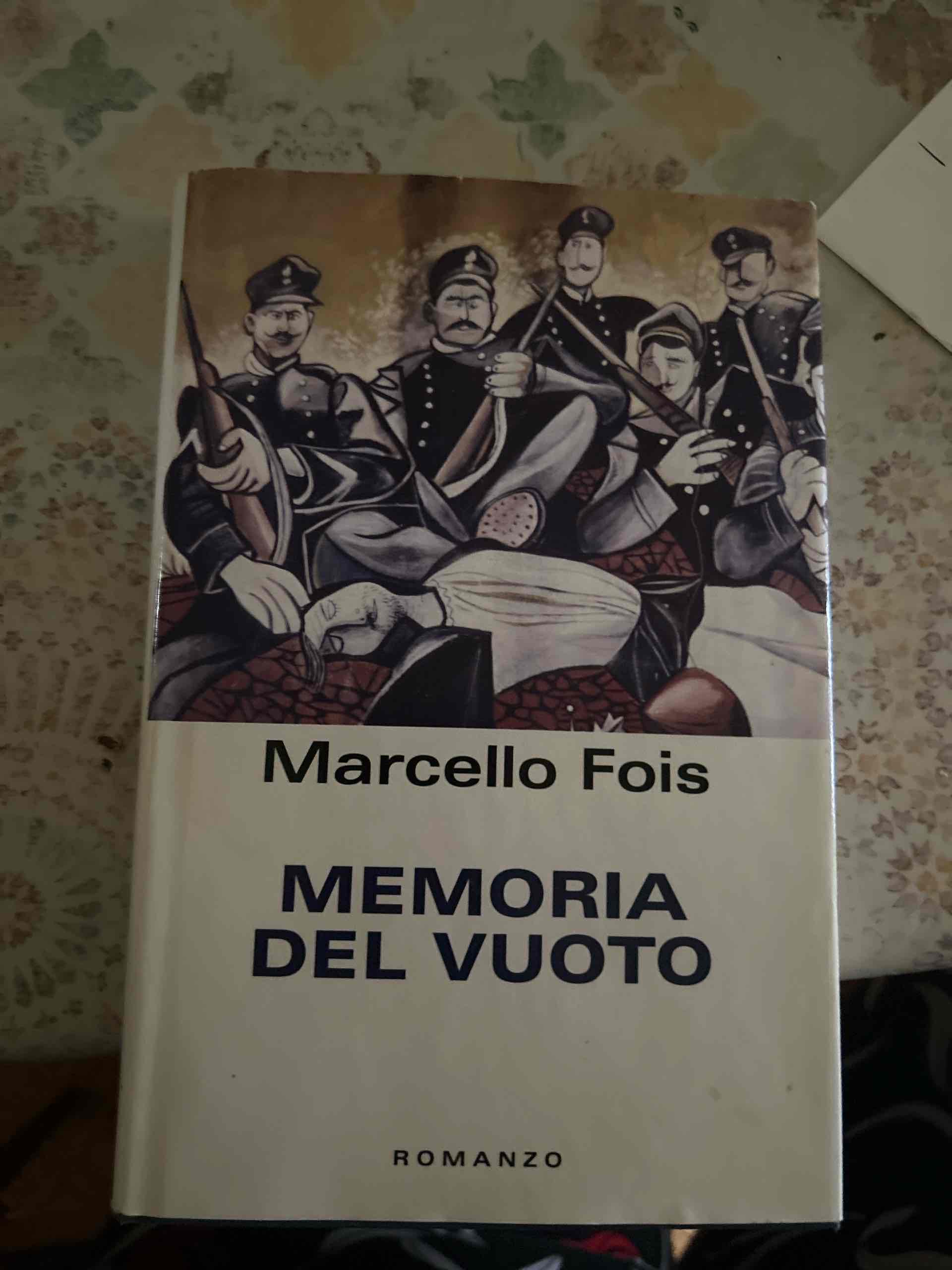 Memotia del vuoto libro usato