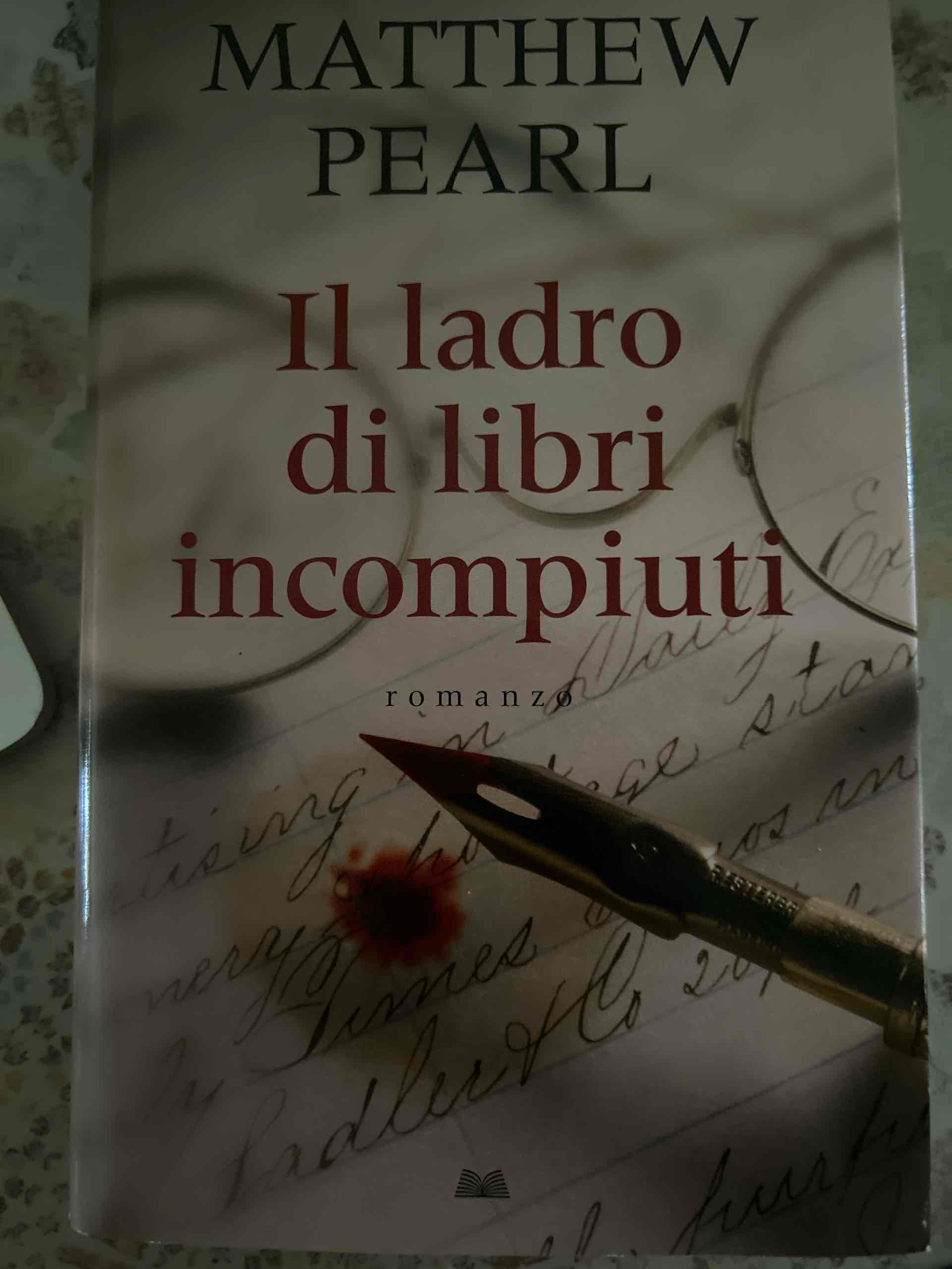 Il ladro di Libri incompiuti libro usato