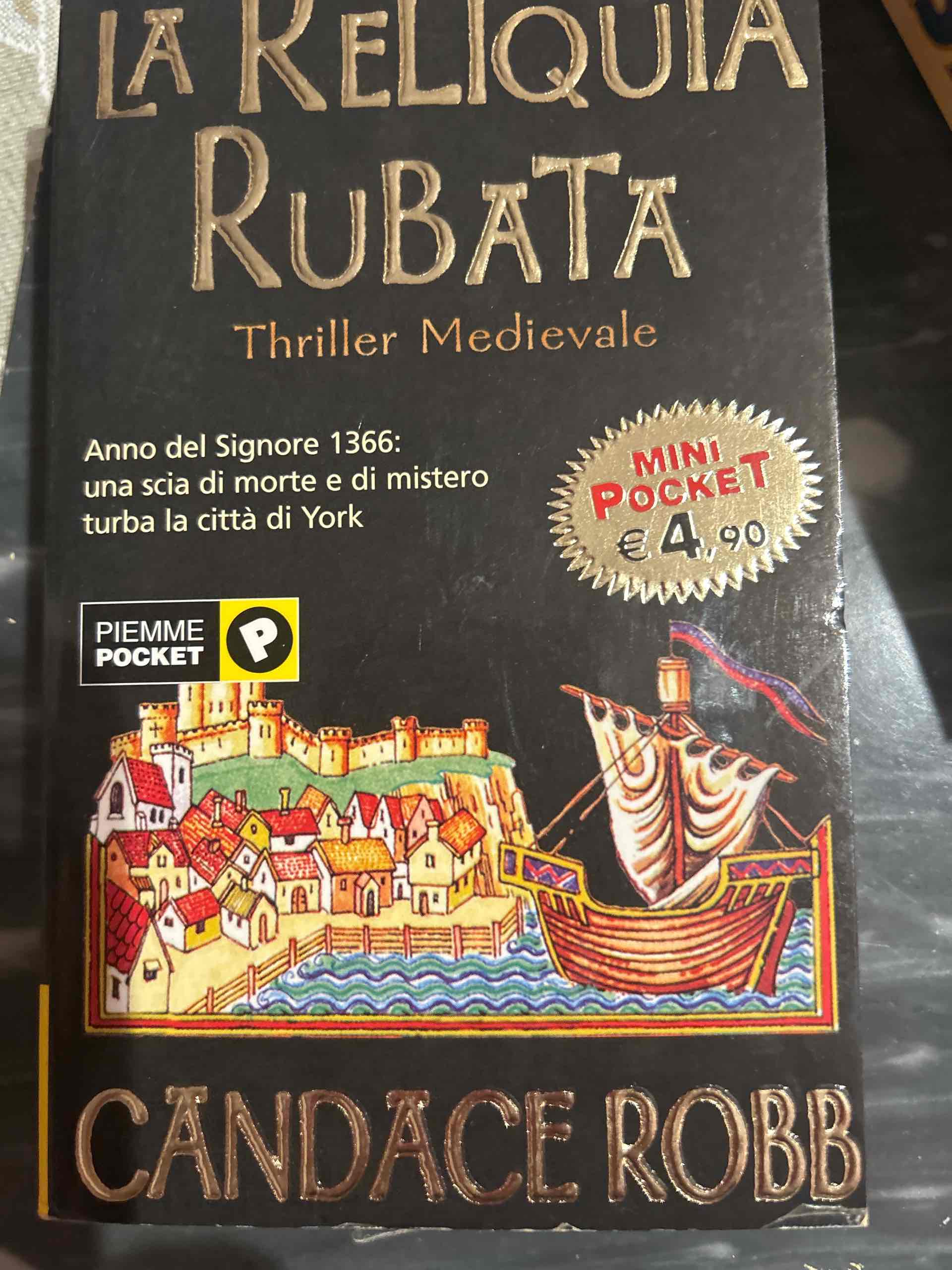 la reliquia rubata libro usato