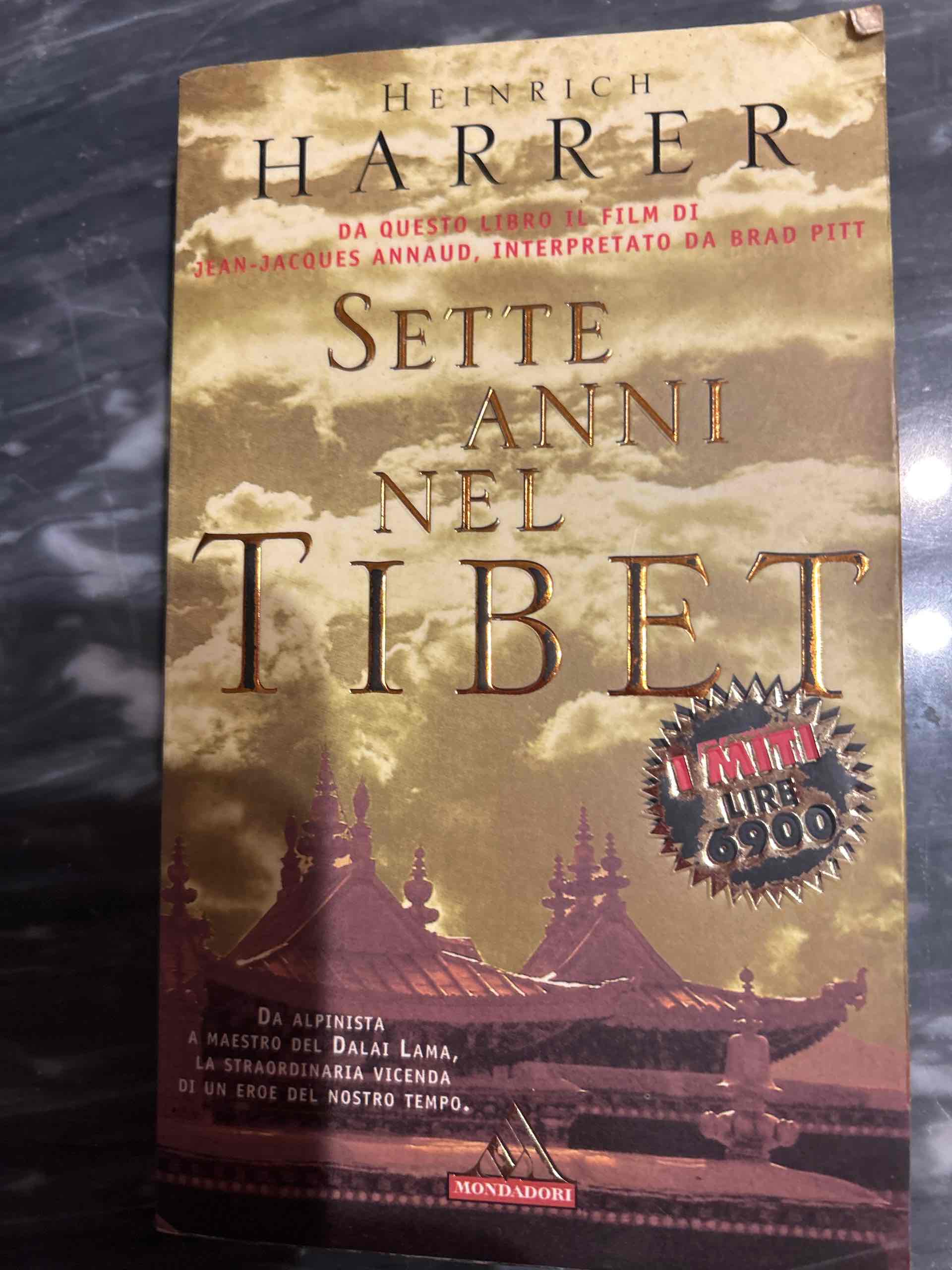 Sette anni in Tibet  libro usato