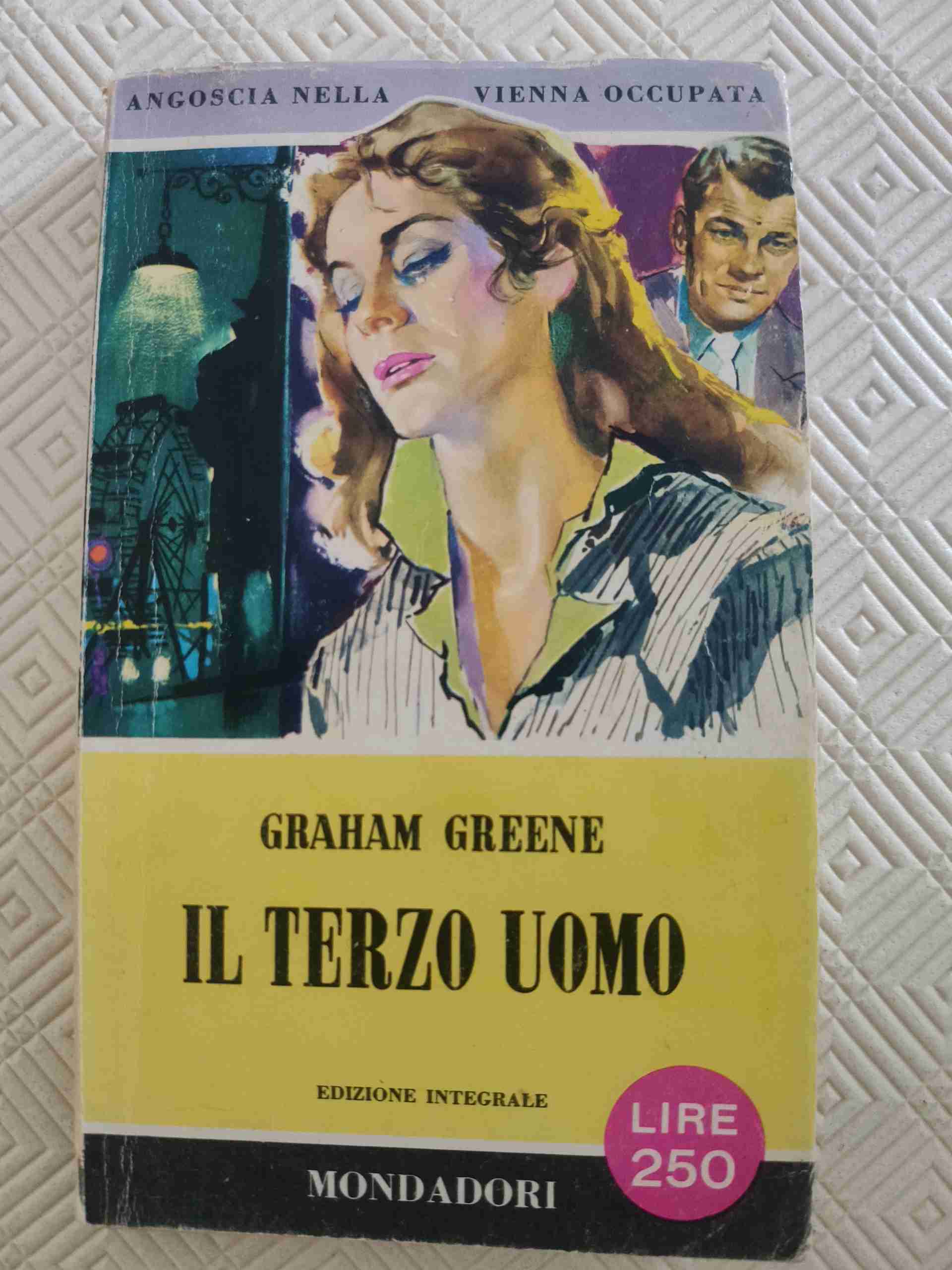 il terzo uomo  libro usato