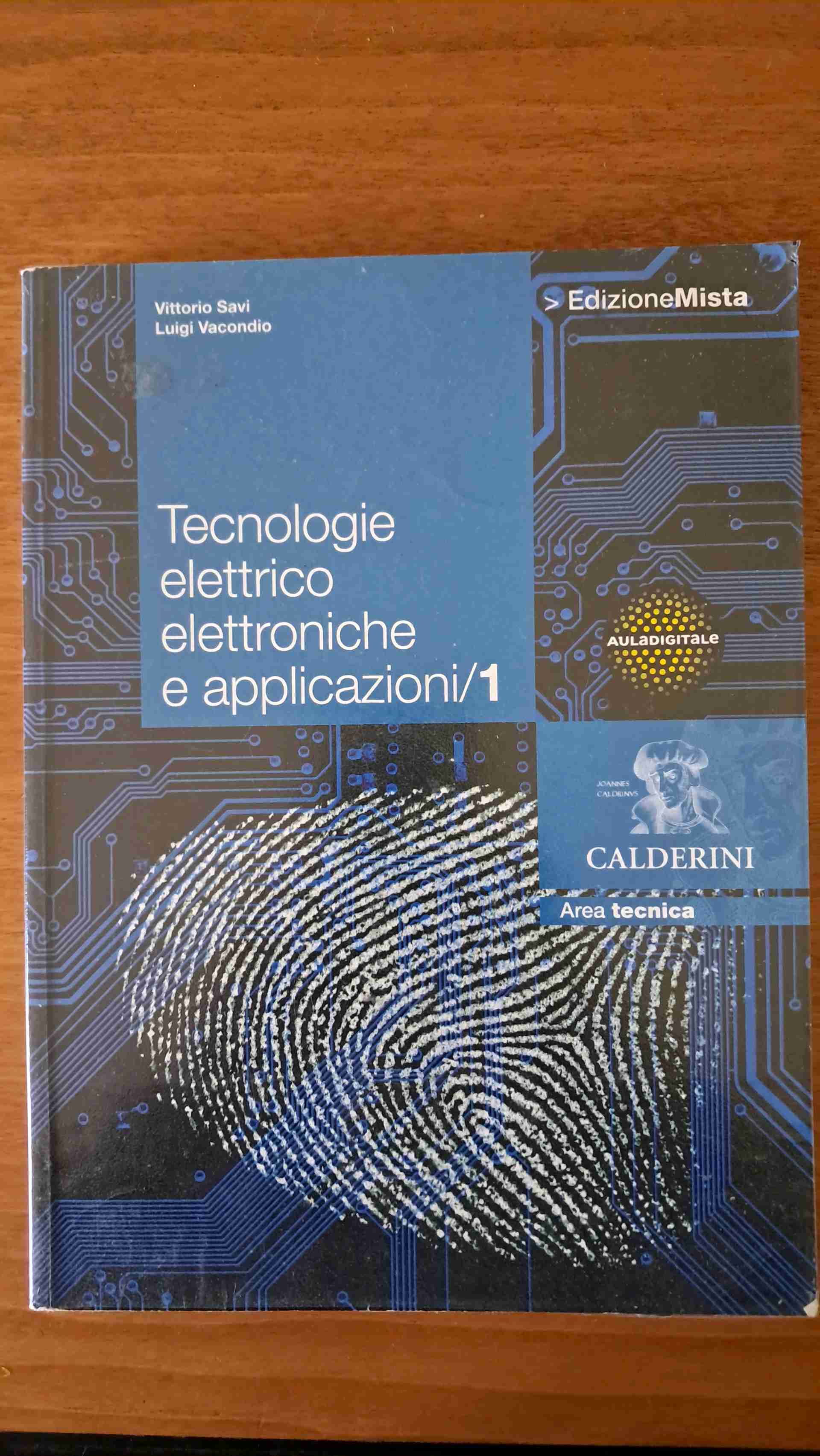 Tecn Elettr Appl 1 libro usato