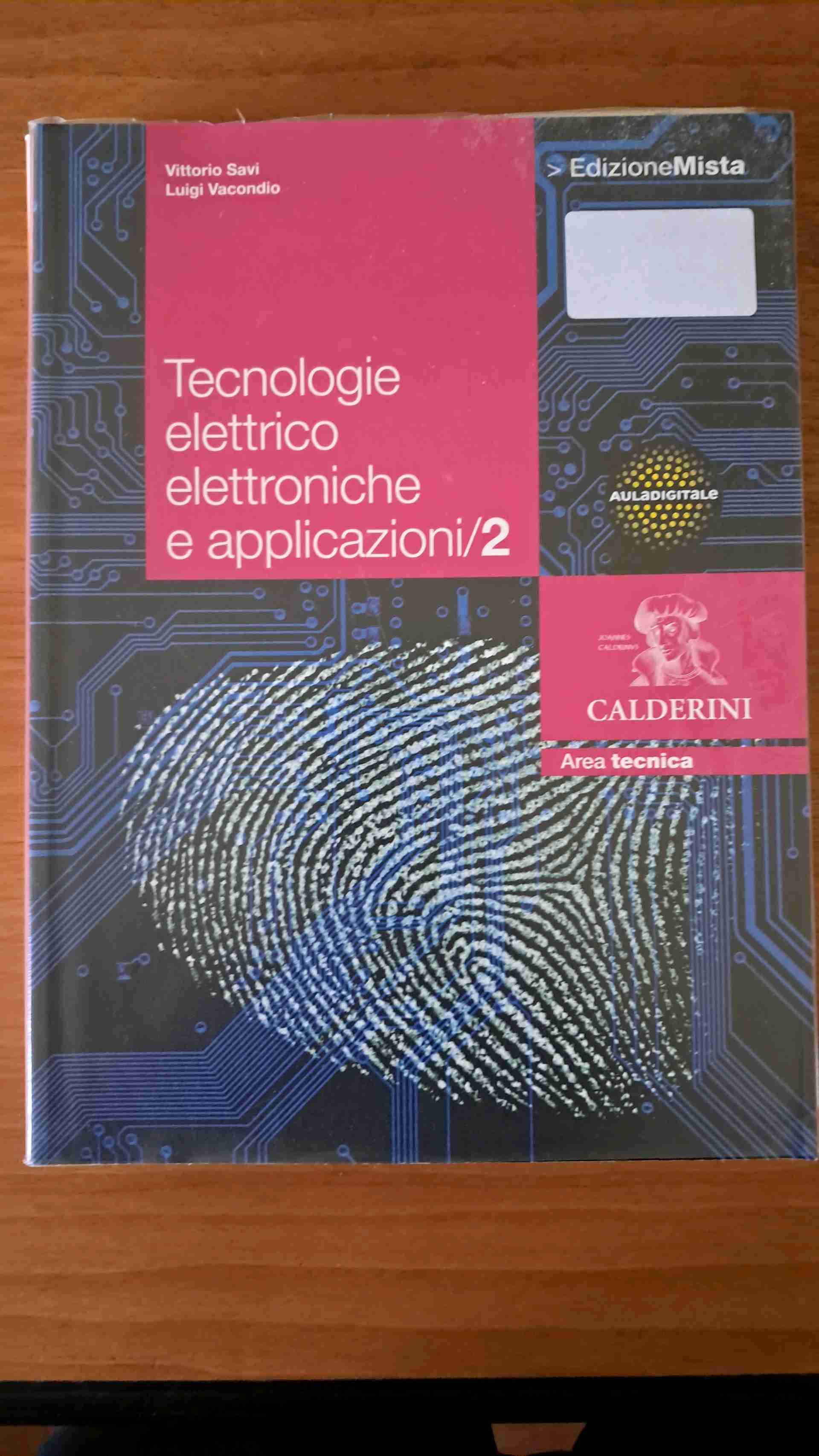 Tecn Elettr Appl 2 libro usato